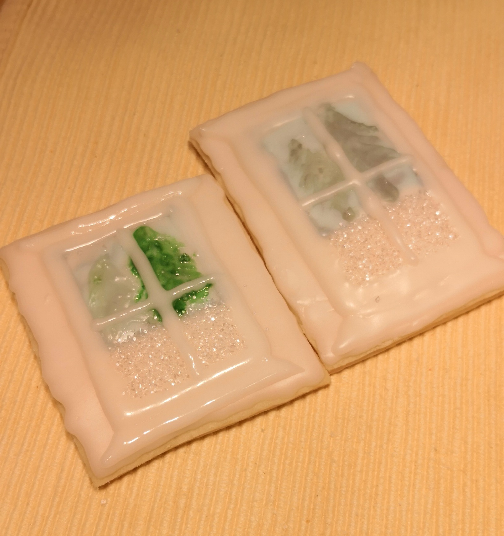 窗景糖霜饼干