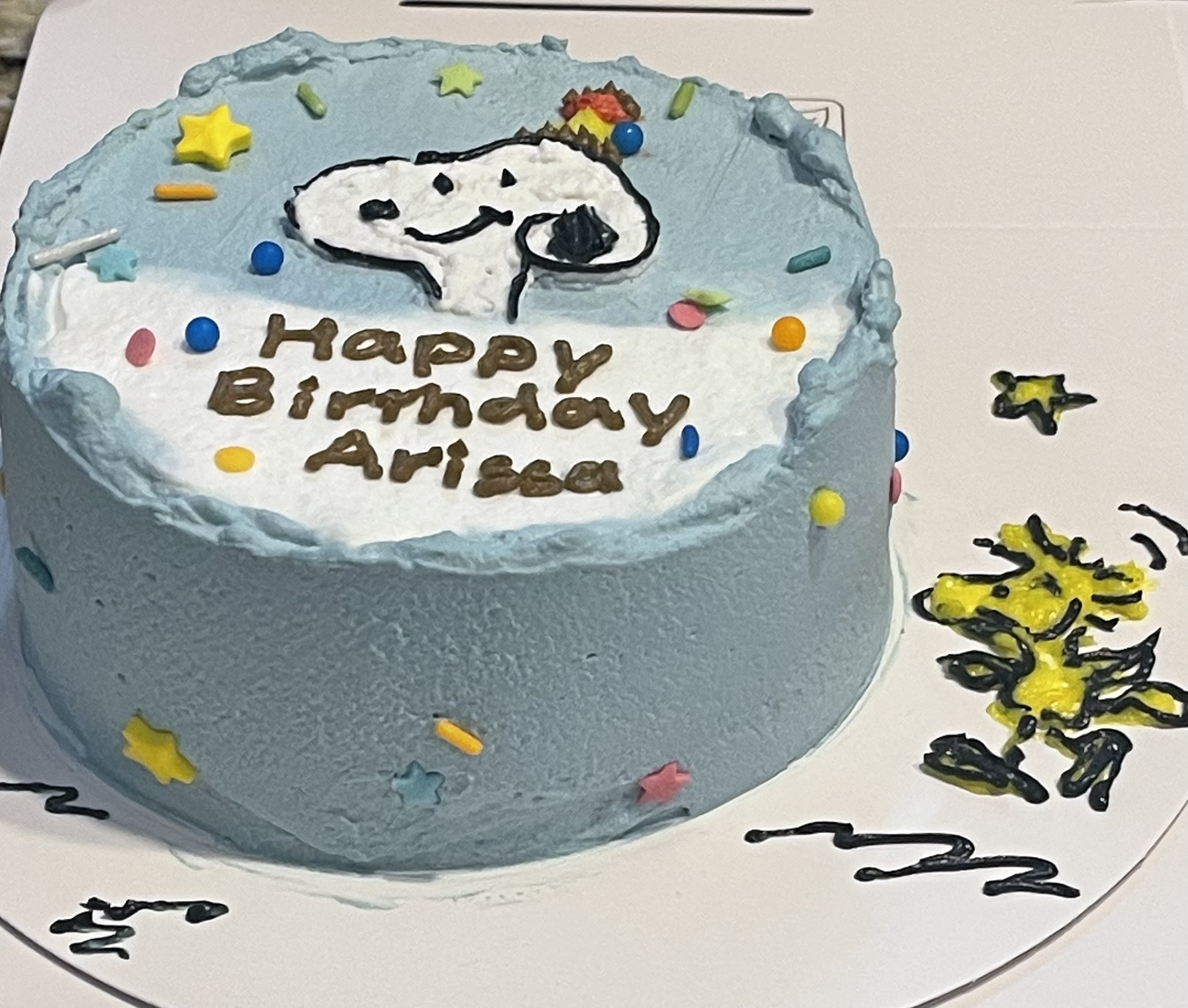 Snoopy 生日蛋糕